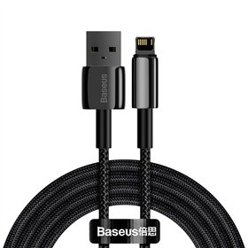 Baseus cable Tungsten USB - Lightning 2,0m 2,4A black