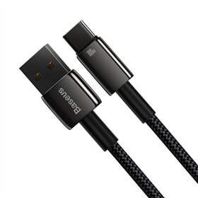 Baseus cable Tungsten USB - USB-C 1,0m black 100W