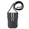 Guess bag for phone GUOWBP4RPSK black Wallet 4G Stripes