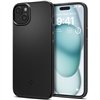 Spigen Thin Fit -suojakuori iPhone 15 6.1":lle, musta