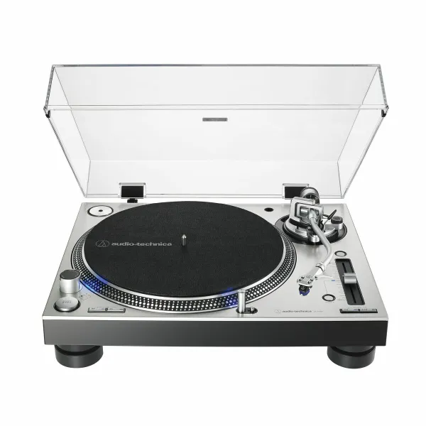 Atskaņotājs Audio-Technica Iberia AT-LP140XP Sudrabains