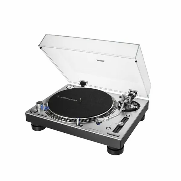 Atskaņotājs Audio-Technica Iberia AT-LP140XP Sudrabains