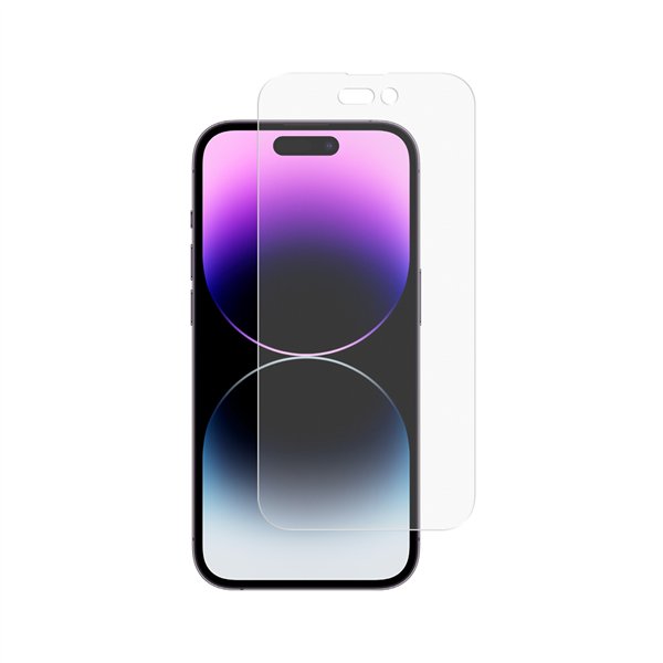 Vmax rūdīts stikls 0,33 mm caurspīdīgs stikls iPhone 14 Pro Max 6,7" matēts