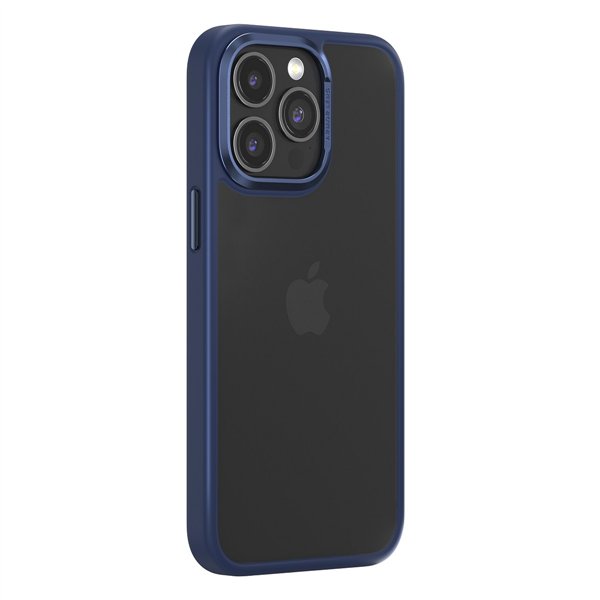 Comma case Joy Elegant for iPhone 15 Pro blue
