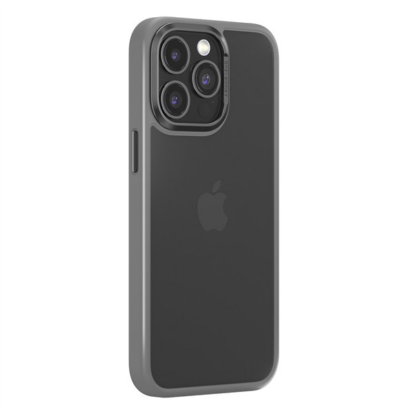 „Comma“ dėklas „Joy Elegant“, skirtas „iPhone 15 Plus“, pilkas