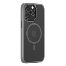 Comma case Joy Elegant Mag for iPhone 15 gray