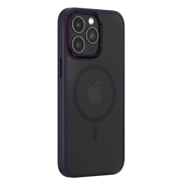 Comma case Joy Elegant Mag for iPhone 15 Pro deep purple