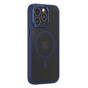 Comma case Joy Elegant Mag for iPhone 15 Plus blue