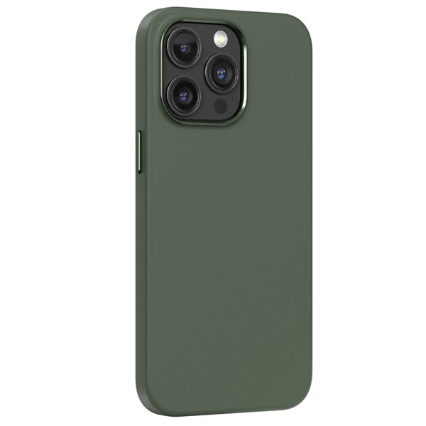 Comma case Nature Mag for iPhone 15 green