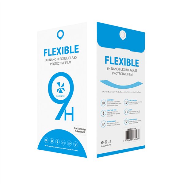 Flexible hybrid glass for iPhone 15 Plus 6,7&quot