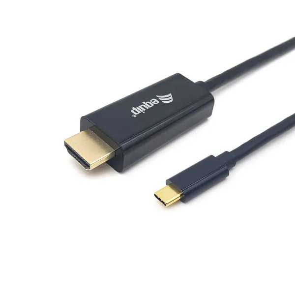 USB-C - HDMI kabelis Equip 13341207101 Juoda 2 m