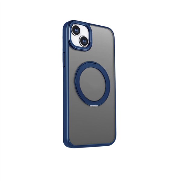 Mag Ring Rotating case for iPhone 12 / 12 Pro 6,1" navy blue