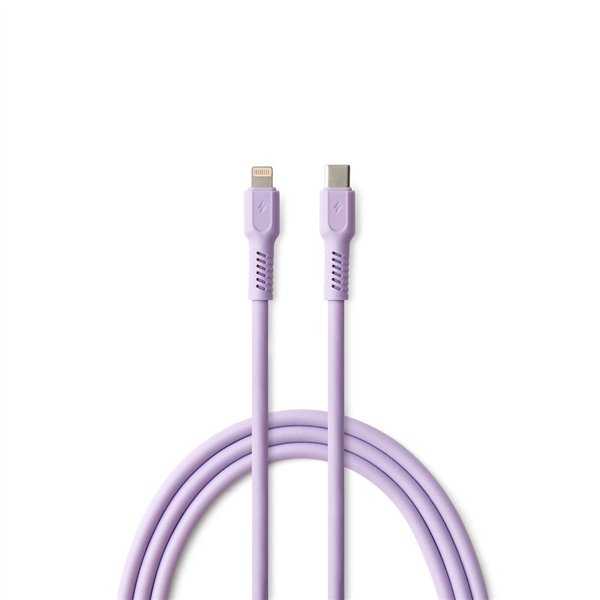 COLORUM USB-C - Lightning-kaapeli 1,8m 2,4A CK12-CL-09 xLavenda