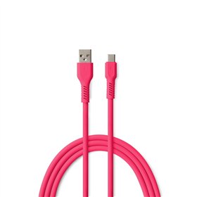 COLORUM laidas USB-A - USB-C 1,8m 3A CK60-AC-02 x Magenta