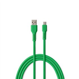 COLORUM kabelis USB-A - USB-C 1,8m 3A CK60-AC-04 xGreen