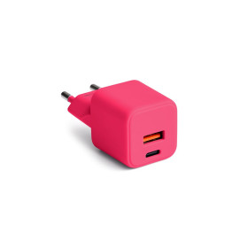 COLORUM sienas lādētājs USB-A + USB-C PD 30W CLS30-AC-02 x Magenta