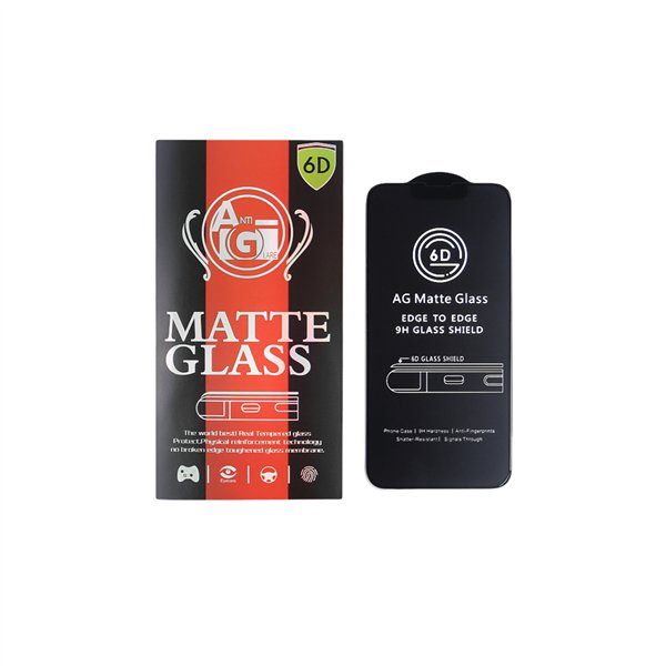 Rūdīts 6D matēts stikls iPhone 13 / 13 Pro 6,1'' / 14 / 16e 6,1"