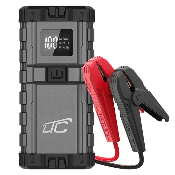 Užvedimo užvedimo įrenginys LTC 12V JS240 24000mAh išorinė baterija USB-C PD 65W