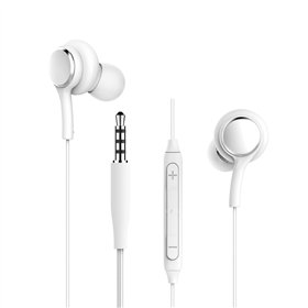 WIWU laidinės ausinės EB310, baltos, 3,5 mm lizdas