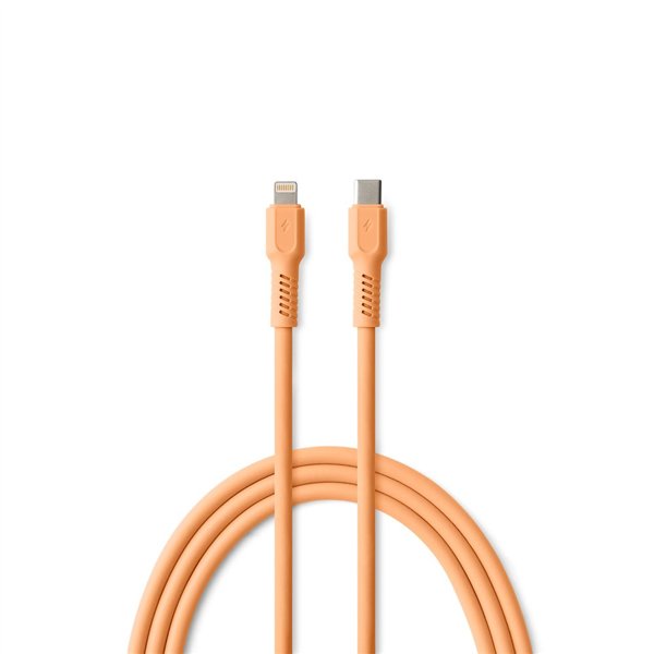 Кабель COLORUM USB-C - Lightning 1,8 м 2,4 А CK12-CL-14 x Peach Fuzz