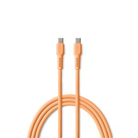 COLORUM cable USB-C - USB-C 1,8m 3A CK60-CC-14 x Peach Fuzz