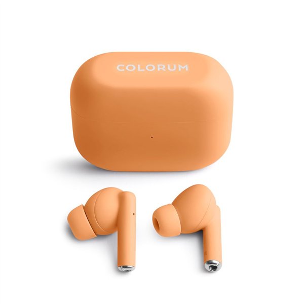Наушники COLORUM TWS Bluetooth CTWS-14 x Peach Fuzz