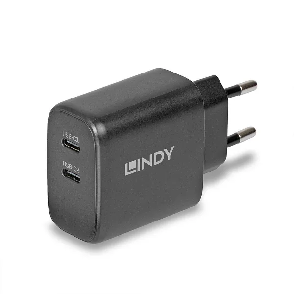 Seinalaadija LINDY Must 65 W