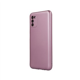 Metalinis dėklas, skirtas „Samsung Galaxy A25 5G“ (visame pasaulyje), rožinis