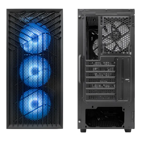 ATX Semi-tower Box CoolBox COO-CHA-GA300B-0 Black