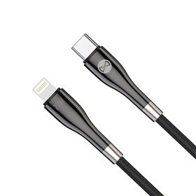Forever Sleek cable USB-C - Lightning 1,0 m 27W black