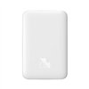 Baseus magnētiskais Mini 20W 10000mAh balts pārnēsājamais akumulators