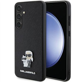 Karl Lagerfeld case for Samsung Galaxy S24 KLHCS24SPSAKCMPK black HC SAFFIANO KC PIN