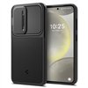 Spigen Optic Armor suojakuori Samsung Galaxy S24:lle, musta