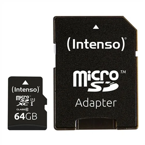 Карта памяти микро-SD с адаптером INTENSO 34234 UHS-I XC Premium