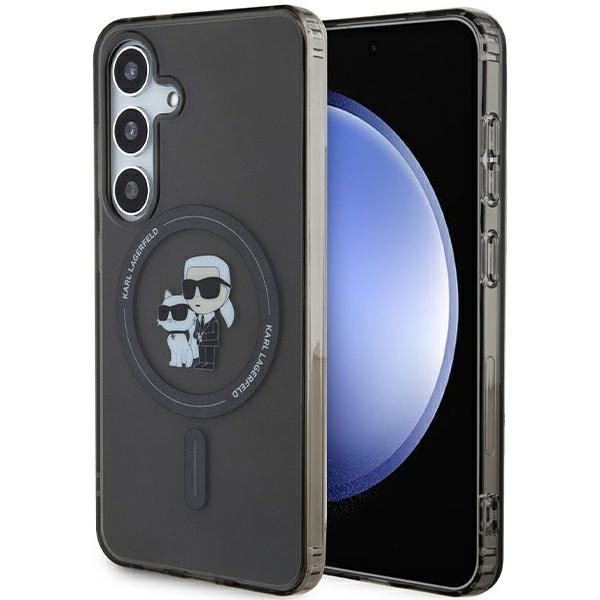 Karl Lagerfeld case for Samsung Galaxy S24 KLHMS24SHGKCNOK black HC MAGSAFE IML C