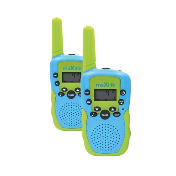 Maxlife MXWT-200 walkie-talkie set green-blue