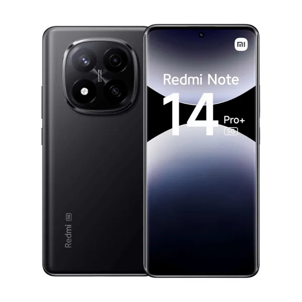 Smartphone Xiaomi Redmi Note 14 Pro Plus 5G 6,67" Octa Core Qualcomm Snapdragon 7 Gen 3 12 GB RAM 256 GB Black