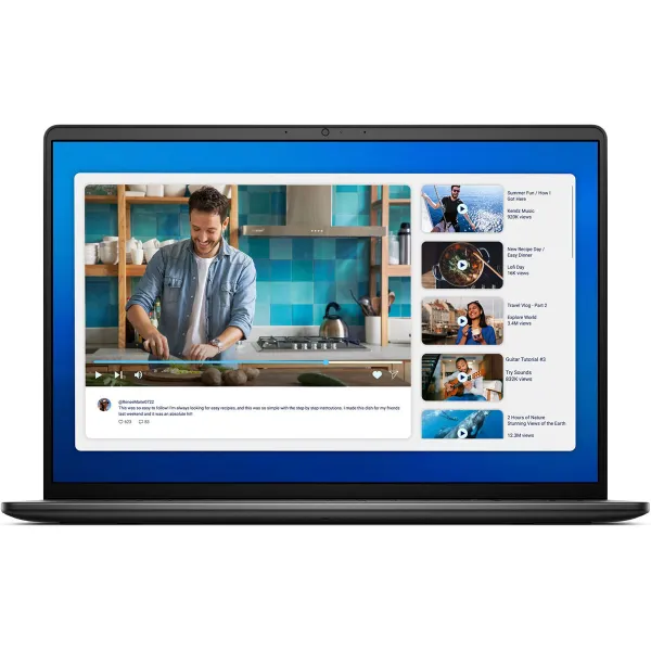 Laptop Dell DC16250 C7-150U 16" Intel Core Ultra 7 150U 16 GB RAM 1 TB SSD Spanish Qwerty