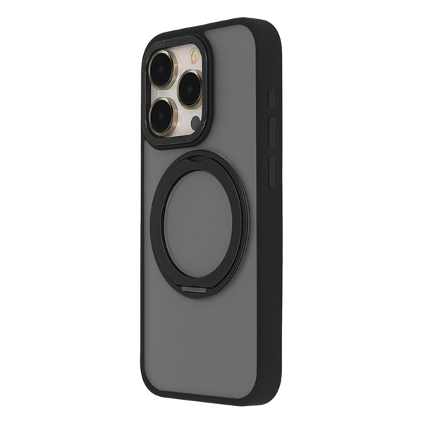 Secure Spinning Mag Case for iPhone 12 / 12 Pro 6,1&quot black