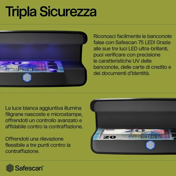 Counterfeit Note Detector Safescan 131-0723