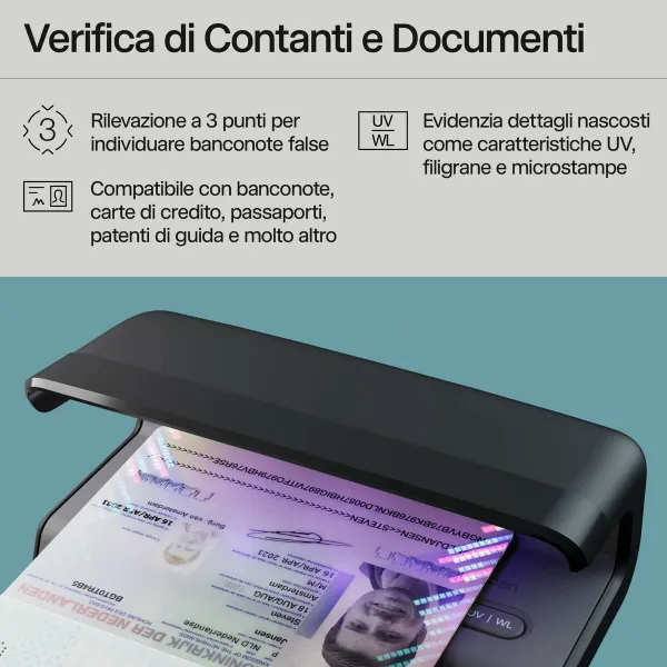 Counterfeit Note Detector Safescan 131-0723