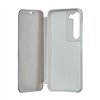 Fold Mirror View Case for Samsung Galaxy S23 silver