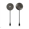XO wireless inductive charger QI2 CX029 magnetic black
