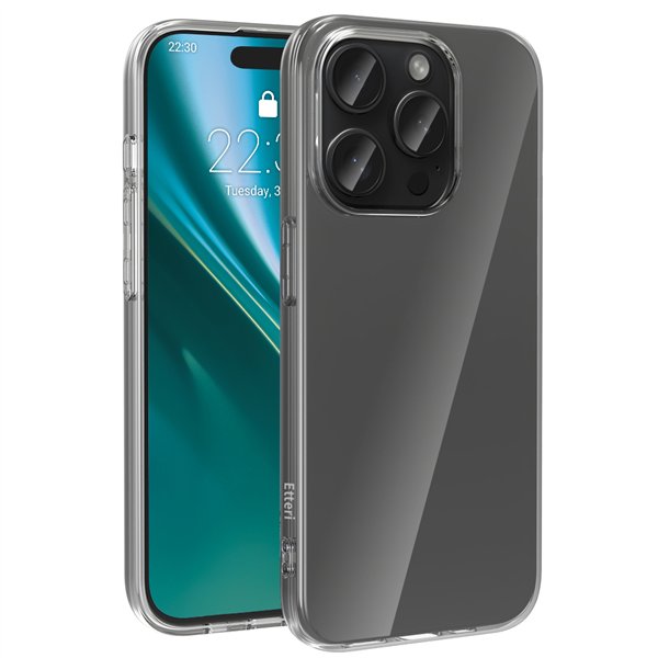 Etteri caurspīdīgs vāciņš iPhone 15 Pro Max 6,7" telefoniem
