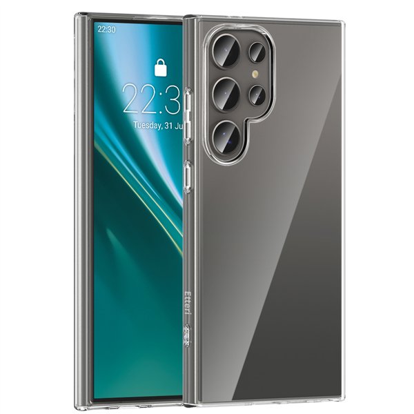 Etteri Clear maciņš priekš Samsung Galaxy S24 Ultra