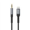 BWOO kabel AUX 3.5mm - USB-C BO-AUX066 czarny