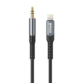 BWOO Cable AUX 3.5mm - Lightning BO-AUX068 black