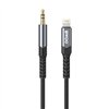 BWOO Cable AUX 3.5mm - Lightning BO-AUX068 black