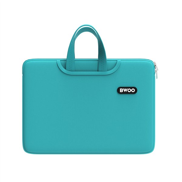 BWOO neoprene laptop bag 14&quot light blue