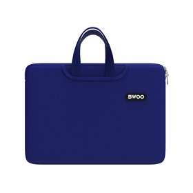 BWOO neoprene laptop bag 14&quot dark blue